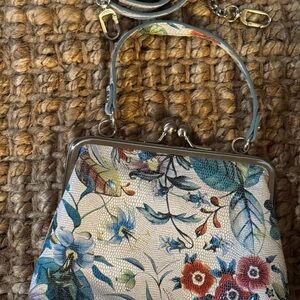 HOBO Alba Crossbody with Botanical Print